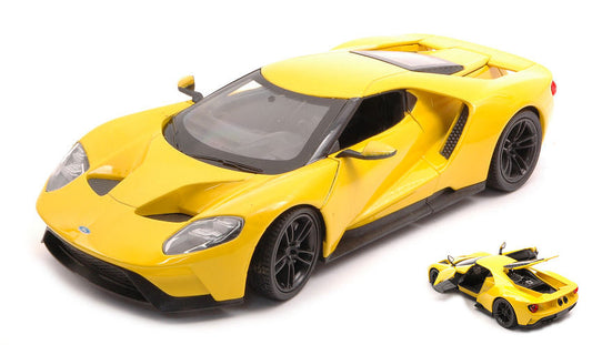 Welly - FORD GT YELLOW 1:24 - Cod. WE24082Y