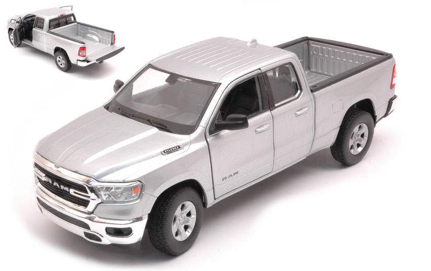 Welly - DODGE RAM 1500 SILVER 1:27 - Cod. WE24104WS