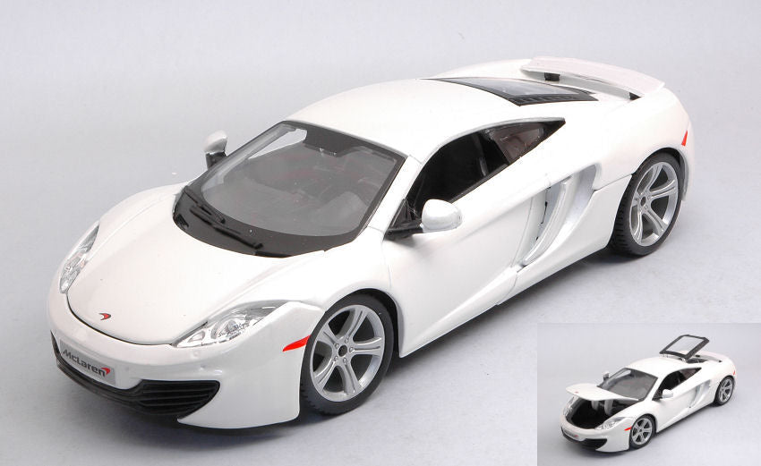 Burago - MC LAREN MP4-12C 2016 WHITE 1:24 - Cod. BU21074W