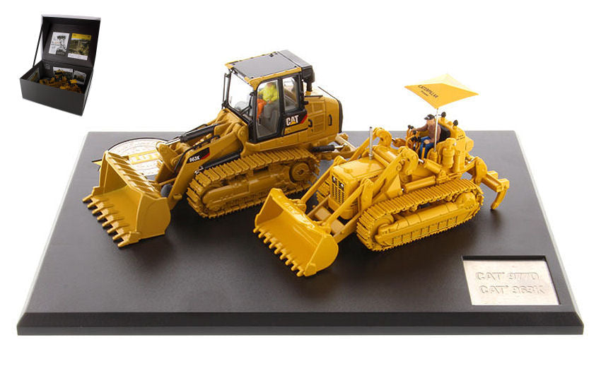 Diecast Master - CAT TRACK LOADER EVOLUTION SERIES 977D+963 1:50 - Cod. DM85559