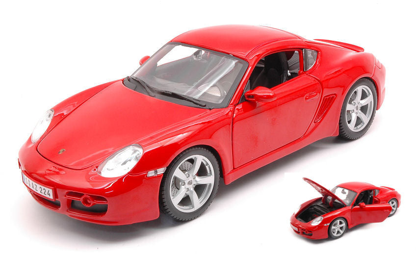 Maisto - PORSCHE CAYMAN S RED 1:18 - Cod. MI31122R