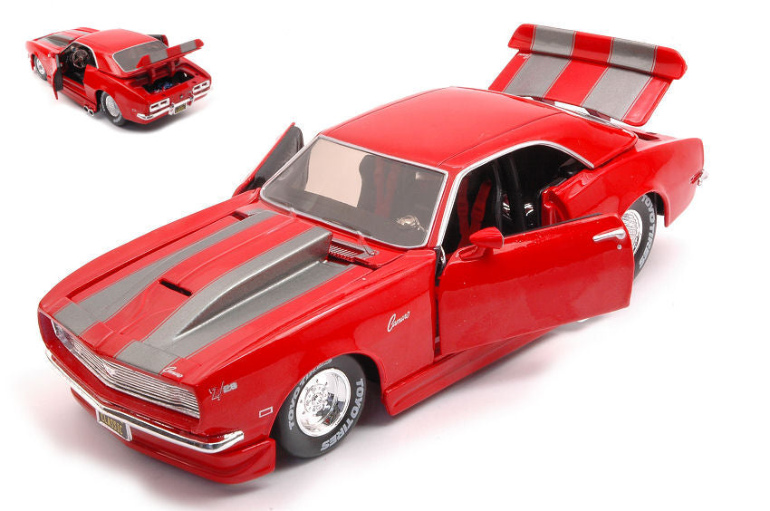 Maisto - CHEVROLET CAMARO Z28 1968 CLASSIC MUSCLE RED 1:24 - Cod. MI32508R