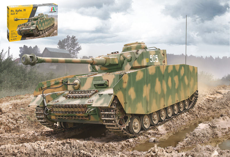 Italeri - Pz.Kpfw.IV Ausf.H KIT 1:35 - Cod. IT6578