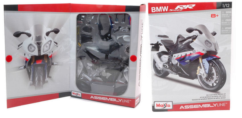 Maisto - BMW S 1000 RR KIT 1:12 - Cod. MI39191