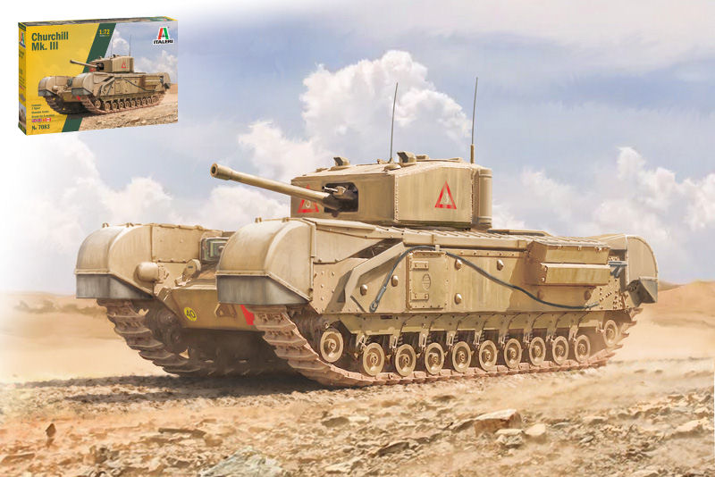Italeri - CHURCHILL Mk. III KIT 1:72 - Cod. IT7083