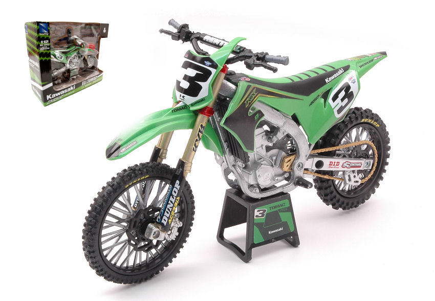 New Ray - KAWASAKI KX 450 N.3 ELI TOMAC 2019 1:12 - Cod. NY58113