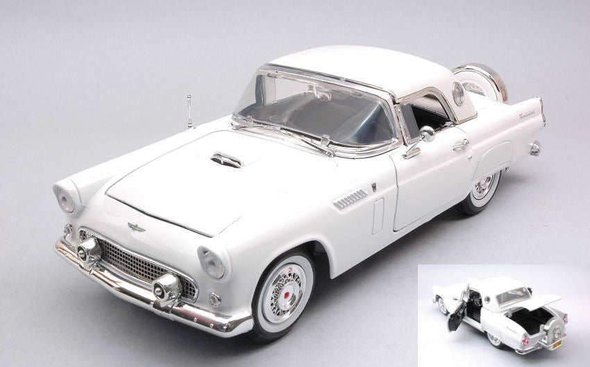 Motormax - FORD THUNDERBIRD 1956 HARDTOP WHITE 1:18 - Cod. MTM73176W
