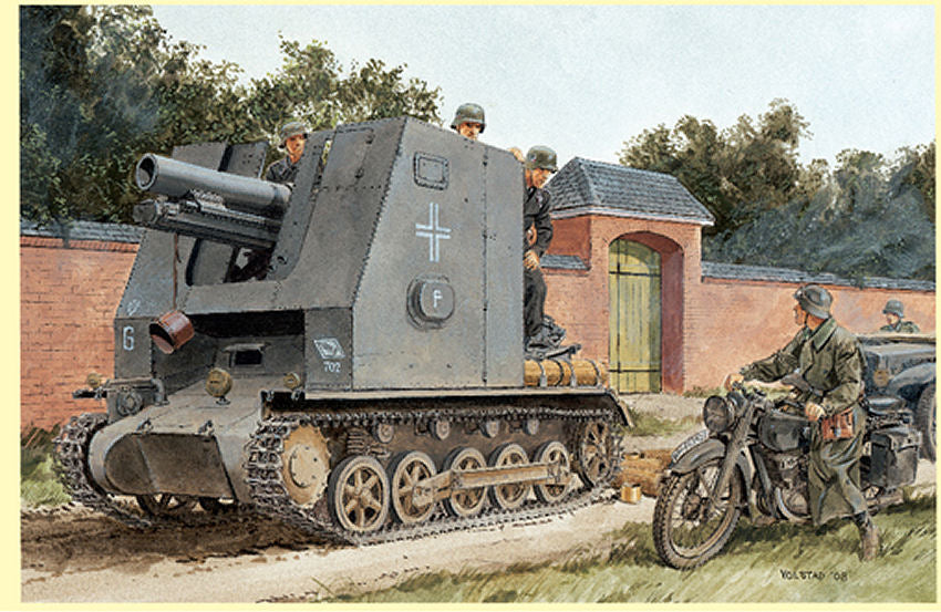Dragon - 15 cm S.IG.33 (SF) AUF PZ.KPFW.I.AUSF.B KIT 1:35 - Cod. D6259