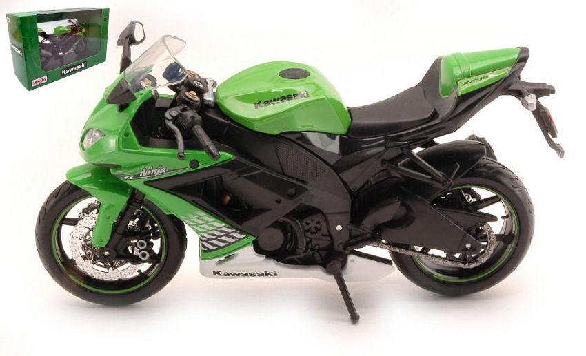 Maisto - KAWASAKI NINJA ZX-10R GREEN 1:12 - Cod. MI32709