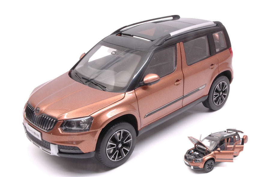 Abrex - SKODA YETI FL OUTDOOR 2013 BRONZE METALLIC 1:18 - Cod. AB18033SR