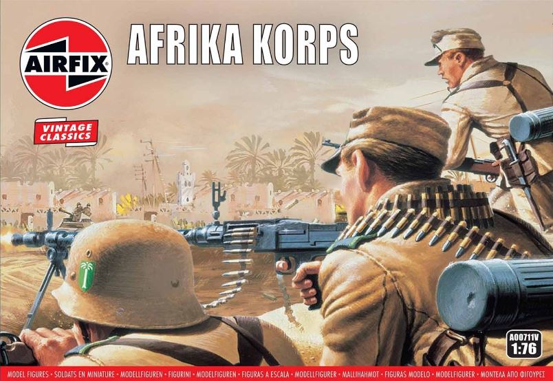 Airfix - WWII AFRIKA CORPS KIT 1:76 - Cod. A00711V