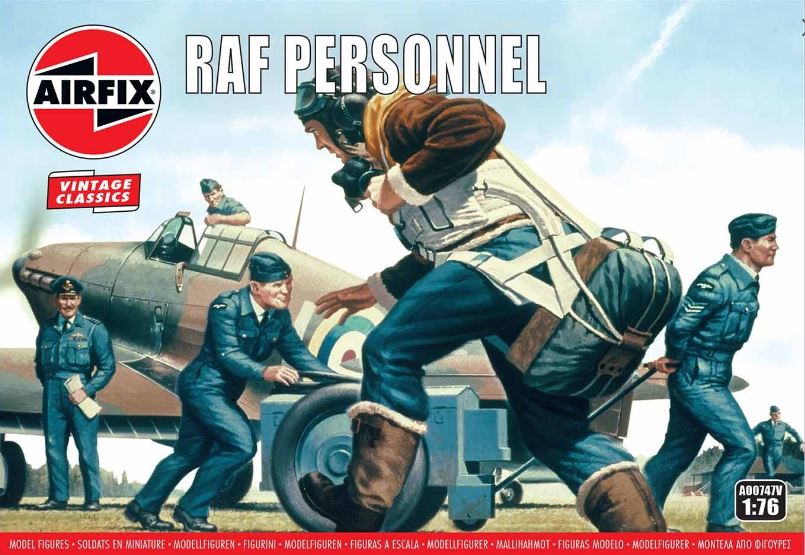 Airfix - RAF PERSONNEL KIT 1:76 - Cod. A00747V