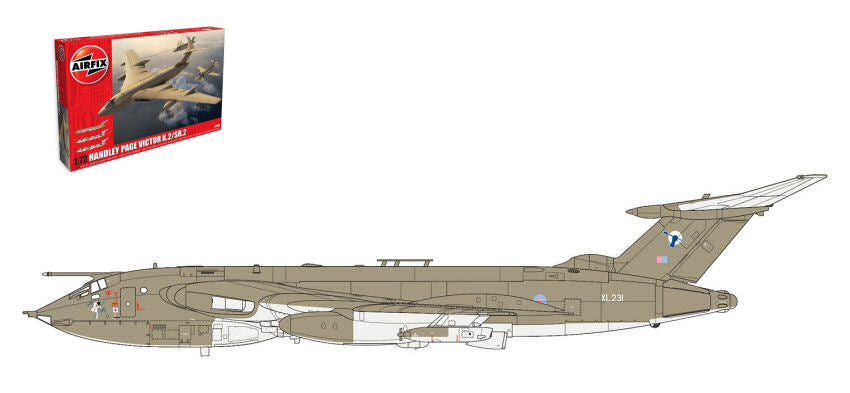 Airfix - HANDLEY PAGE VICTOR K.2 KIT 1:72 - Cod. A12009