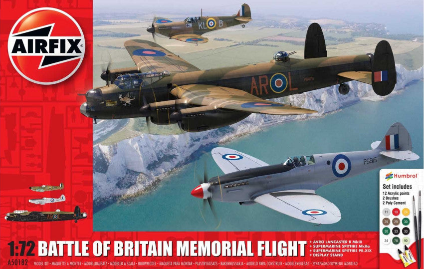 Airfix - BATTLE OF BRITAIN MEMORIAL FLIGHT KIT 1:72 - Cod. A50182