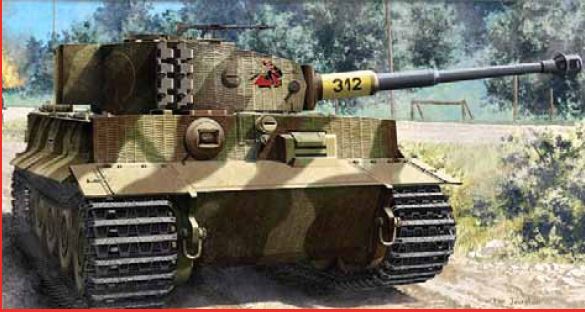 Academy - TIGER I LATE VERSION (INCLUDE FOTOINCISIONI) KIT 1:35 - Cod. ACD13314
