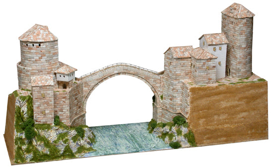 Aedes Ars - PONTE DI MOSTAR BOSNIA SEC.XVI PCS 5900 KIT 1:130 - Cod. ADS1204