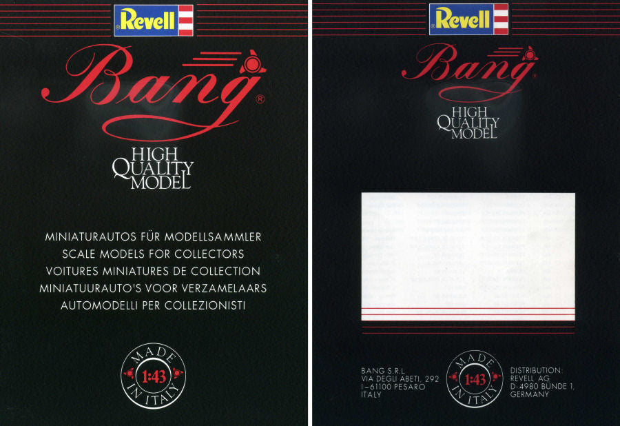 Bang - CATALOGO BANG 1993 PAG.16 FORMATO A5 - Cod. BGCAT1993