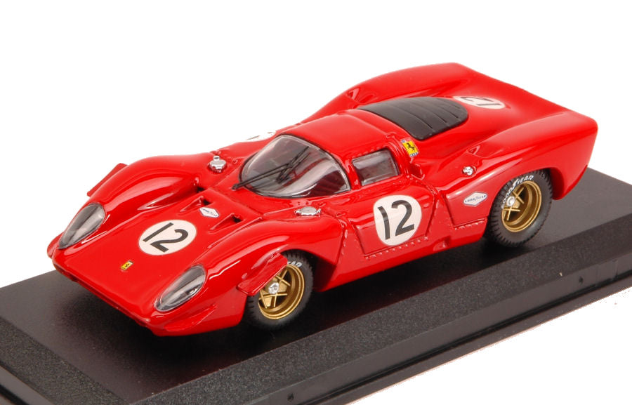 Best Model - FERRARI 312P COUPE' N.12 5th BRIDGEHAMPTON 1969 P.RODRIGUEZ 1:43 - Cod. BT9589