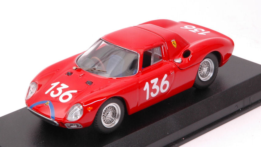 Best Model - FERRARI 250 LM N.136 14th TARGA FLORIO 1965 A.NICODEMI-F.LESSONA 1:43 - Cod. BT9683