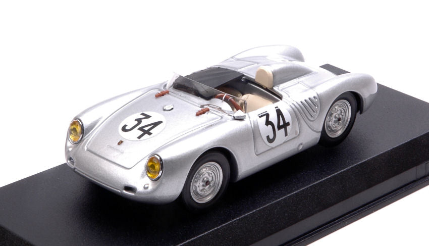 Best Model - PORSCHE 550 RS N.34 24 H LE MANS 1958 "FRANC" (J.DEWES)-J.KERGUEN 1:43 - Cod. BT9708