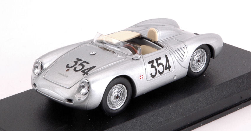Best Model - PORSCHE 550 RS N.354 11th MM 1957 HEINZ SCHILLER 1:43 - Cod. BT9737