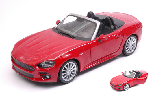 Burago - FIAT 124 SPIDER 2016 RED 1:24 - Cod. BU21083R