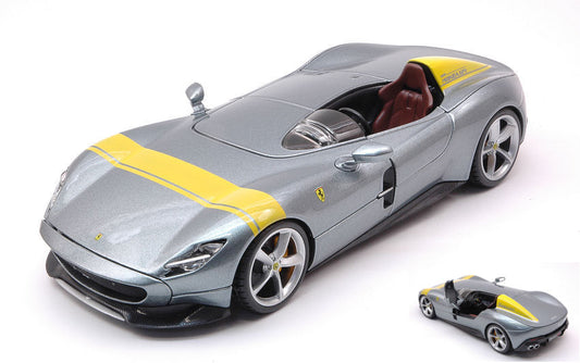 Burago - FERRARI MONZA SP1 2018 GREY 1:24 - Cod. BU26027