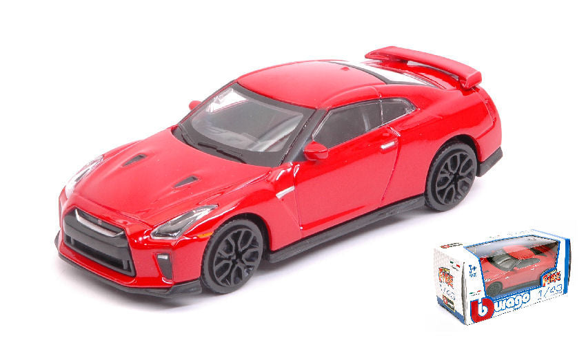 Burago - NISSAN GT-R 2017 RED 1:43 - Cod. BU30135R