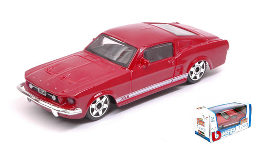 Burago - FORD MUSTANG GT 1964 RED 1:43 - Cod. BU30215R