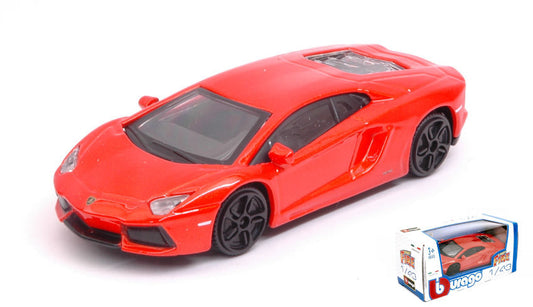 Burago - LAMBORGHINI AVENTADOR LP700-4 2011 ORANGE 1:43 - Cod. BU30231O