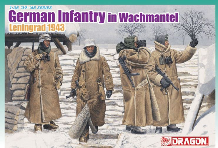 Dragon - GERMAN INFANTRY IN WACHTMANTEL KIT 1:35 - Cod. D6518