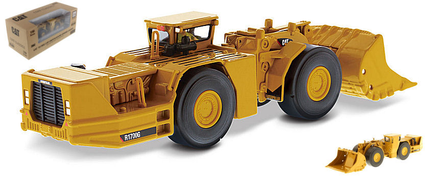 Diecast Master - R1700G LHD UNDERGROUND MINING LOADER 1:50 - Cod. DM85140