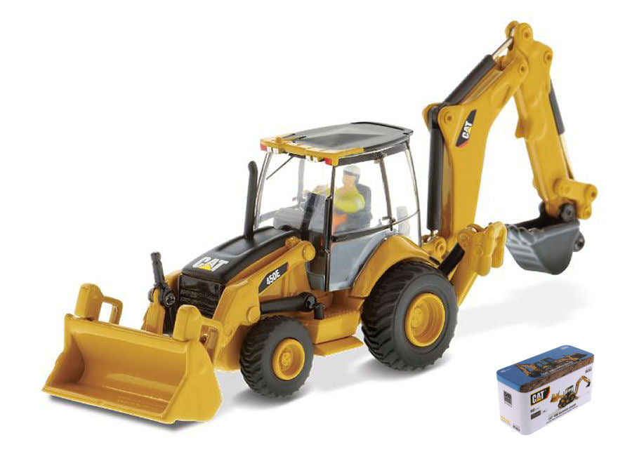 Diecast Master - CAT 450E BACKHOE 1:87 - Cod. DM85263