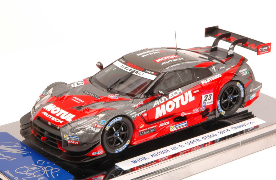 Ebbro - NISSAN GT-R N.23 CHAMPION SUPER GT500 2014 T.MATSUDA-R.QUINTARELLI 1:43 - Cod. EB45107