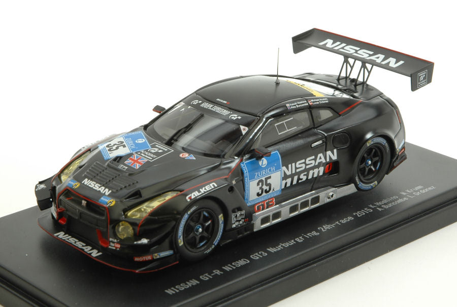 Ebbro - NISSAN GT-R N.35 9th 24 H NURBURGRING 2015 HOSHINO-KRUMM-ORDONEZ 1:43 - Cod. EB45481