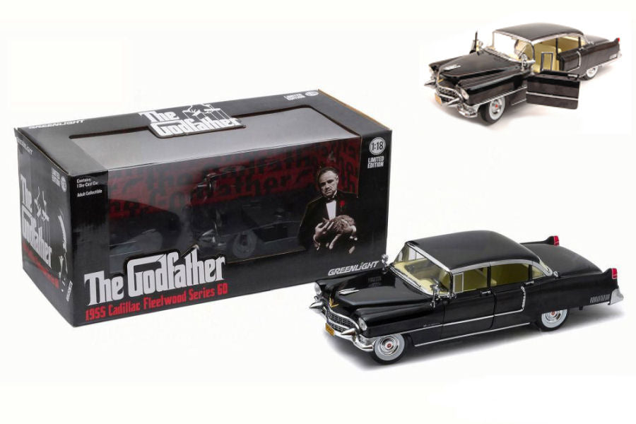 Greenlight - CADILLAC FLEETWOOD SERIES 60 1955 "THE GODFATHER" IL PADRINO 1972 1:18 - Cod. GREEN12949