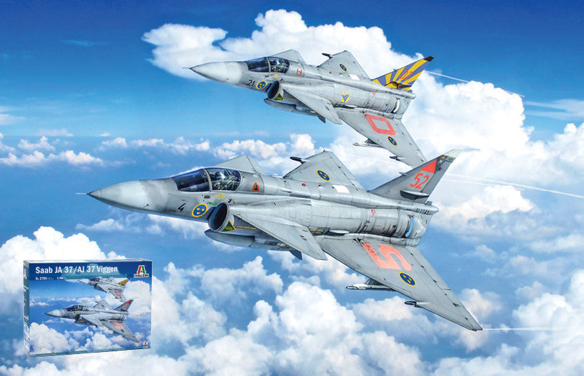 Italeri - SAAB JA 37 JAKTVIGGEN KIT 1:48 - Cod. IT2785