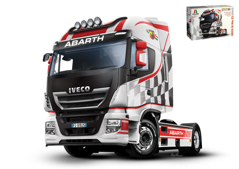 Italeri - IVECO ES Hi-Way "ABARTH" KIT 1:24 - Cod. IT3934