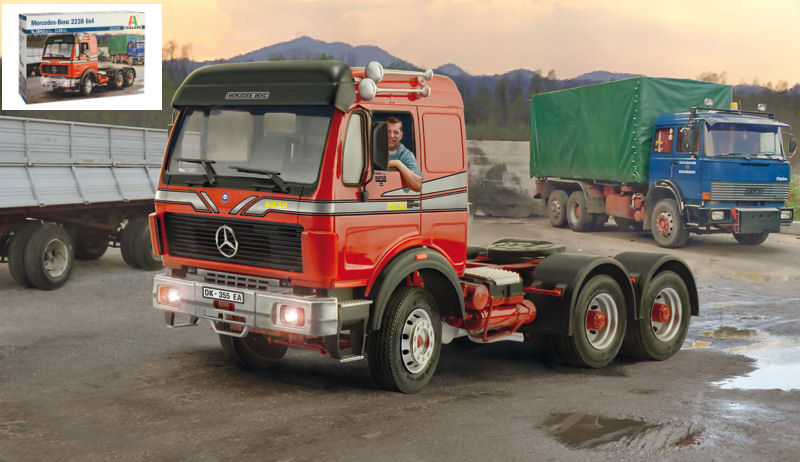 Italeri - MERCEDES 2238 6x4 KIT 1:24 - Cod. IT3943