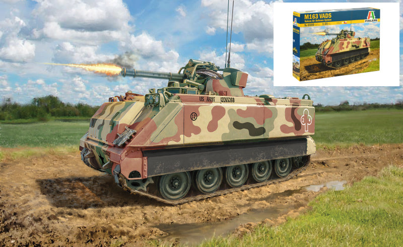 Italeri - M163 VADS VULCAN AIR DEFENCE SYSTEM KIT 1:35 - Cod. IT6560