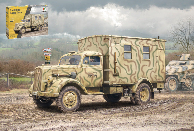 Italeri - OPEL BLITZ RADIO TRUCKS KIT 1:35 - Cod. IT6575