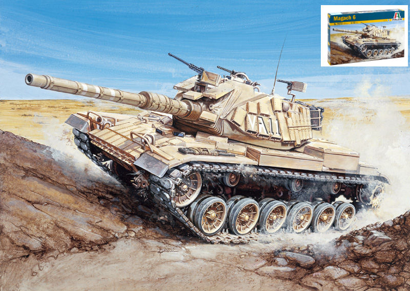 Italeri - CARRO MAGACH 6 KIT 1:72 - Cod. IT7073