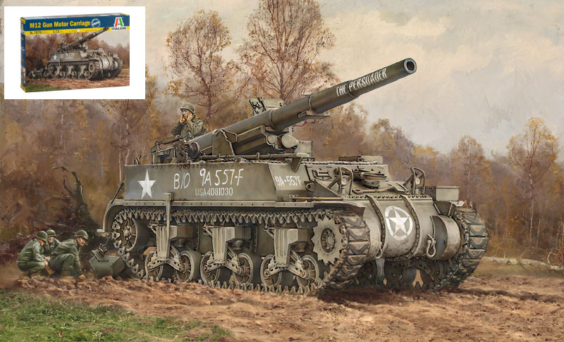 Italeri - M-12 GMC KIT 1:72 - Cod. IT7076