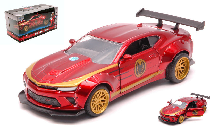 Jada Toys - CHEVY CAMARO SS 2016 IRON MAN 1:32 - Cod. JADA30298