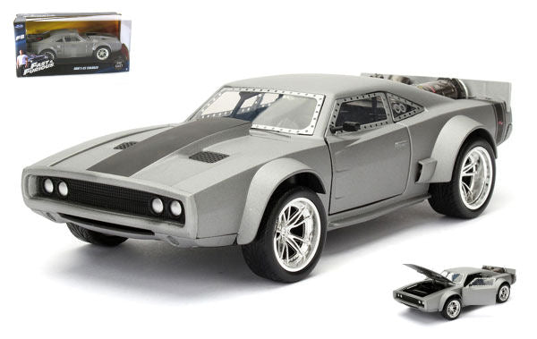 Jada Toys - DOM'S ICE DODGE CHARGER R/T FAST & FURIOUS GREY 1:24 - Cod. JADA98291