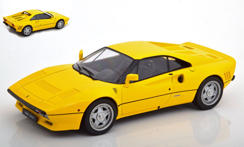 Kk Scale - FERRARI 288 GTO 1984 YELLOW 1:18 - Cod. KKDC180413