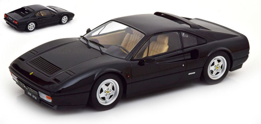 Kk Scale - FERRARI 328 GTB 1985 BLACK 1:18 - Cod. KKDC180532