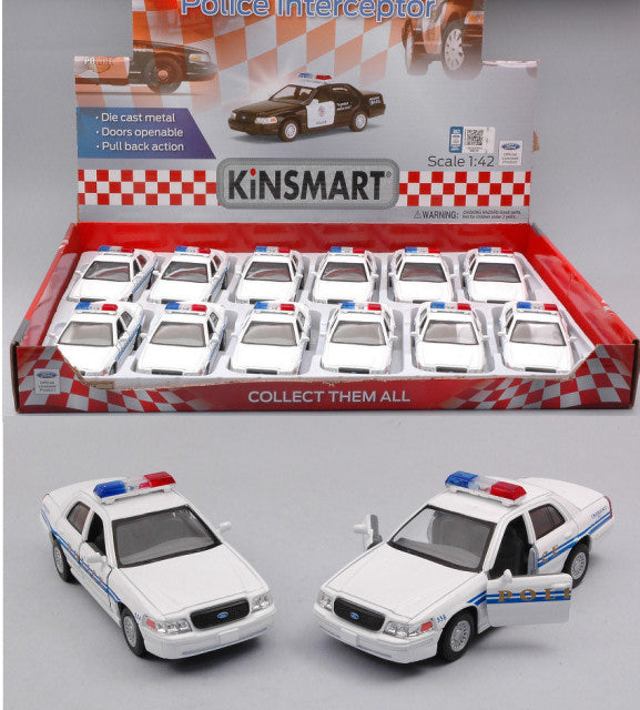 Kinsmart - FORD CROWN VICTORIA POLICE INTERCEPTOR cm 12,5 - Cod. KT5342D