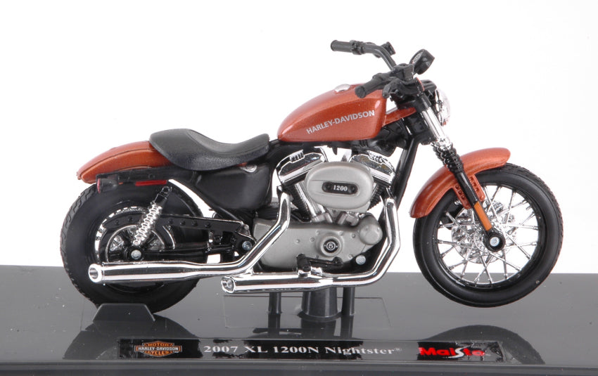 Maisto - HARLEY DAVIDSON XL 1200N NIGHTSTER 2007 BRONZE 1:18 - Cod. MI18863