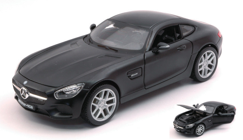 Maisto - MERCEDES AMG GT DULL BLACK COLLECTION 1:24 - Cod. MI31134B